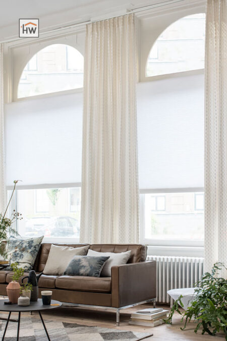 HW Huis & Wonen Gorinchem Duette combi met plissegordijn