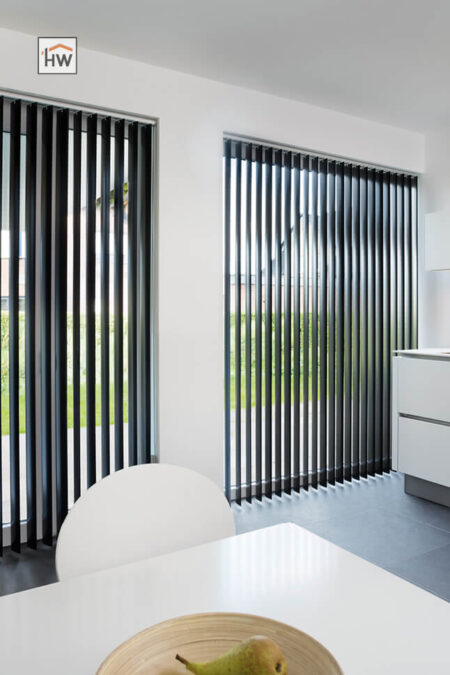 HW Huis & Wonen Gorinchem lamellen zwart