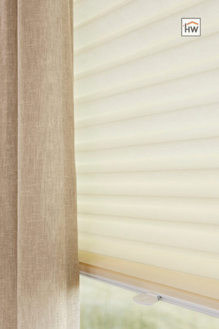 HW Huis & Wonen Gorinchem plisse offwhite