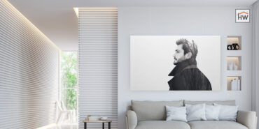 HW Huis & Wonen Gorinchem Schilderijrails woonkamer
