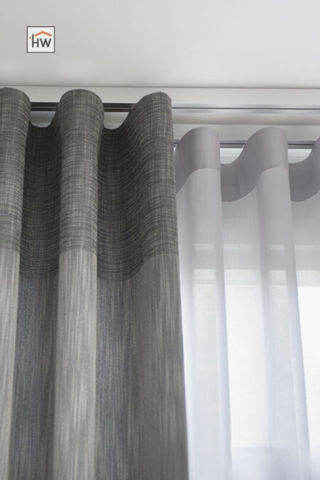 HW Huis & Wonen Gorinchem Wavegordijn grijs
