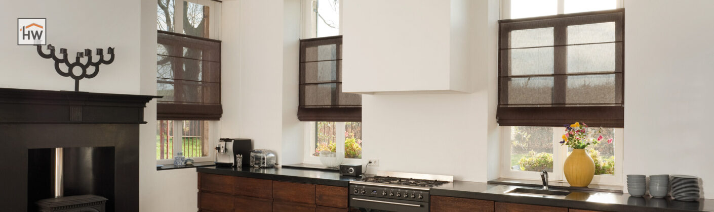 HW Huis & Wonen Gorinchem vouwgordijn keuken