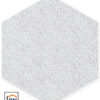 Ajour White Warp 01 Hexagon