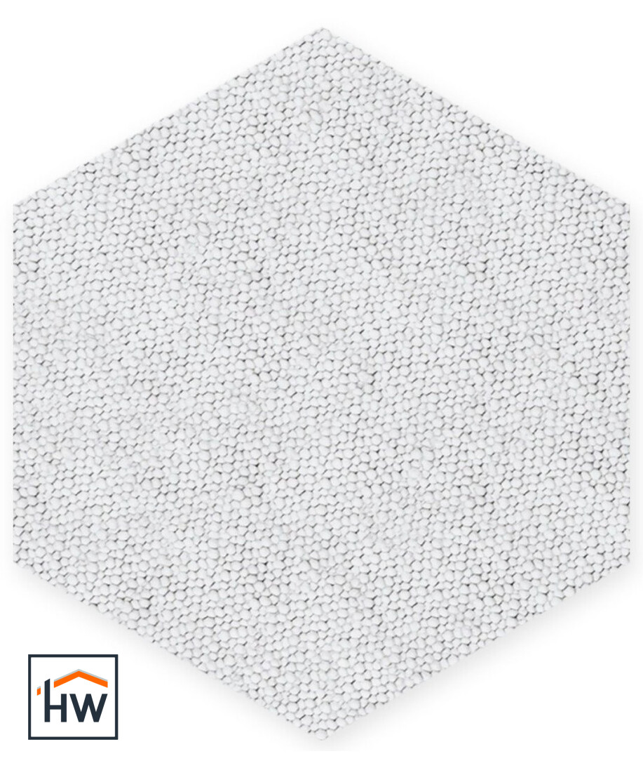 Ajour White Warp 01 Hexagon