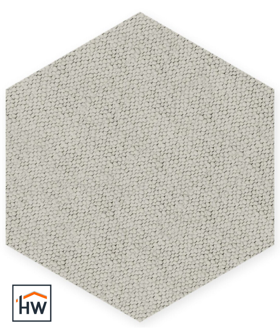 Ajour White Warp 10 Hexagon
