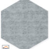 Basilicaal White Warp 150 Hexagon