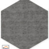 Basilicaal White Warp 282 Hexagon
