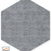 Basilicaal White Warp 228 Hexagon