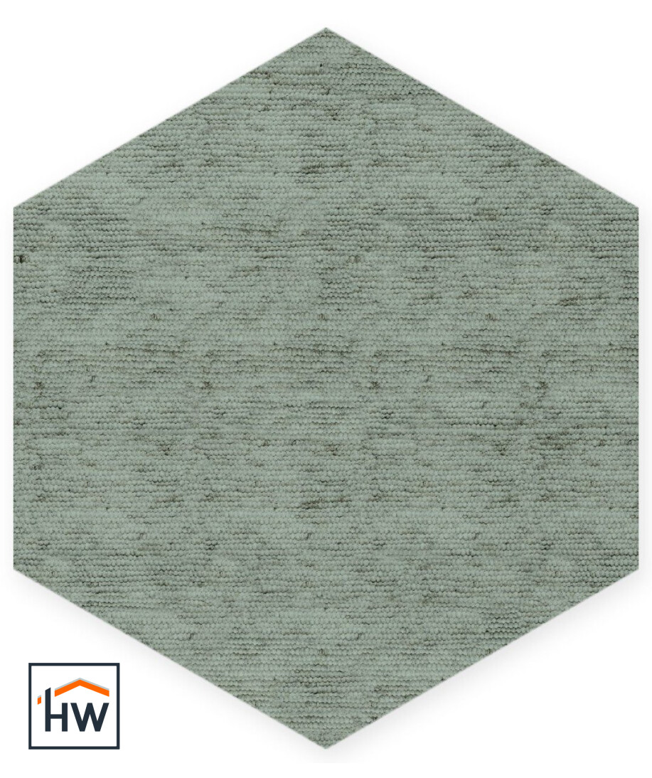 Basilicaal White Warp 240 Hexagon