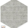 Basilicaal White Warp 35 Hexagon