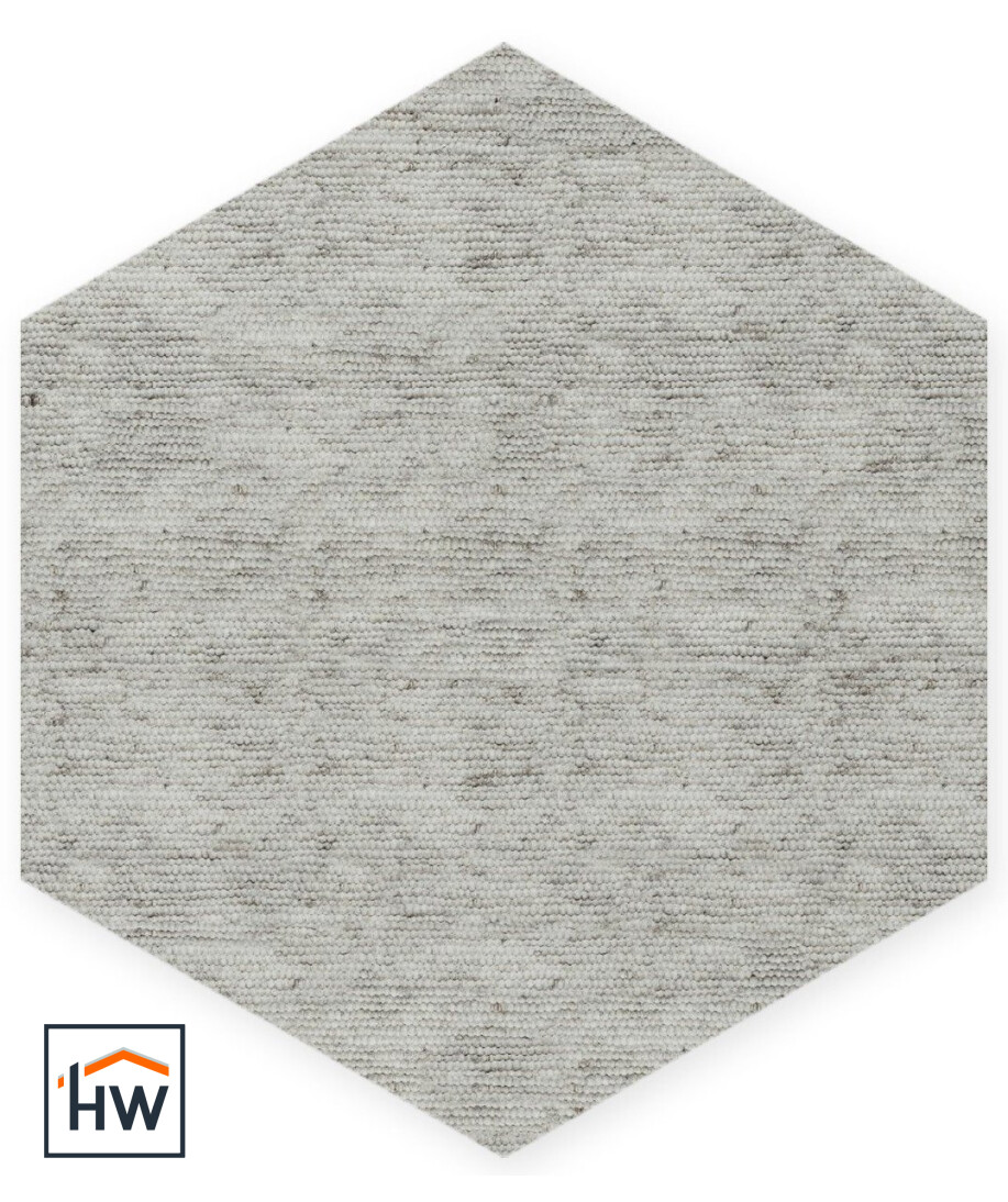Basilicaal White Warp 35 Hexagon