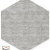 Basilicaal White Warp 125 Hexagon