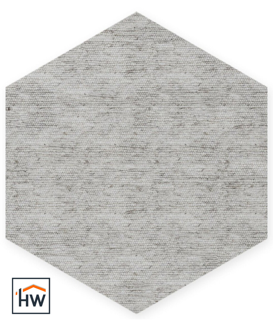 Basilicaal White Warp 125 Hexagon