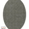 Chevet Black Warp 1812 Ovaal