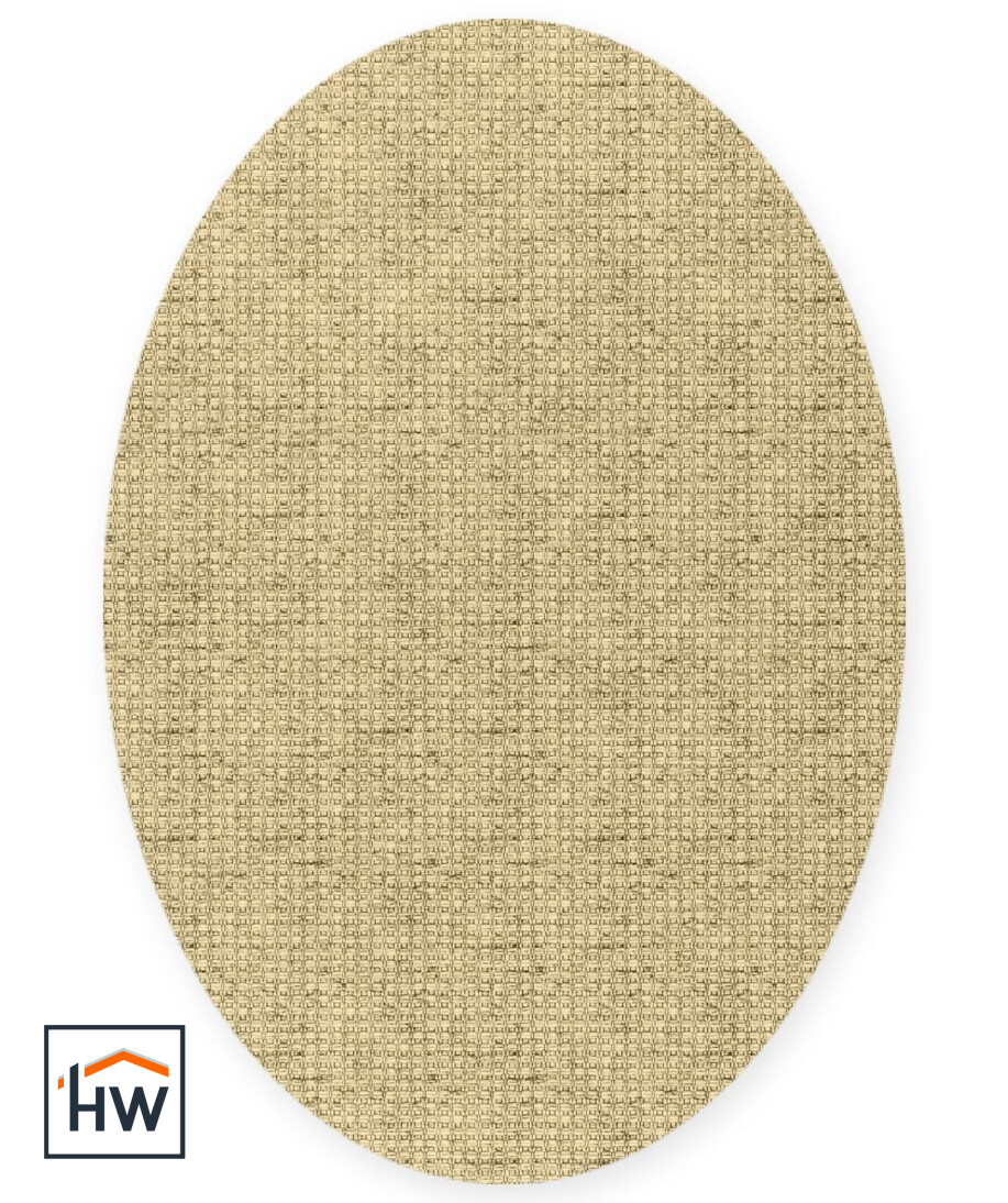 Chevet Black Warp 1661 Ovaal