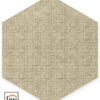 Chevet White Warp 5402 Hexagon