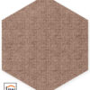 Chevet White Warp 7304 Hexagon
